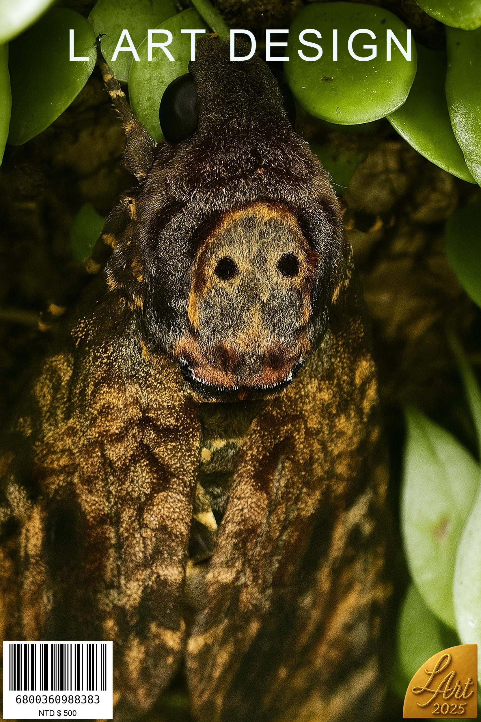 陽明山 | 死神蛾（Death's-head Hawkmoth）